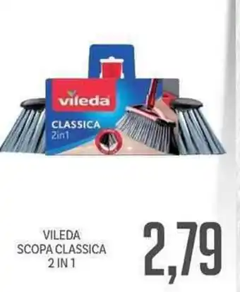 Supermercati Piccolo Vileda Scopa Classica 2 in 1 offerta