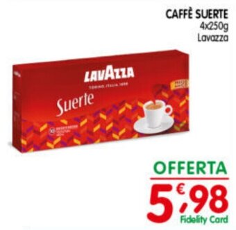 D'Ambros CAFFÈ SUERTE 4x250g Lavazza offerta
