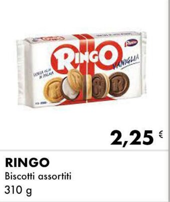 Iper Tosano RINGO Biscotti assortiti 310 g offerta