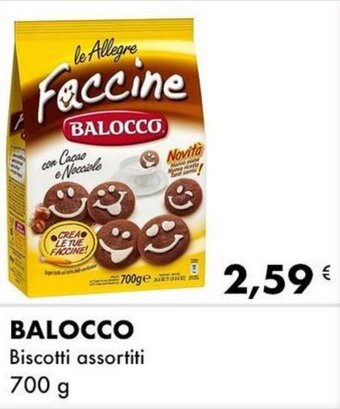 Iper Tosano BALOCCO Biscotti assortiti 700 g offerta
