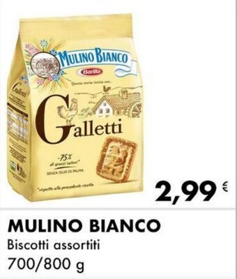 Iper Tosano MULINO BIANCO Biscotti assortiti 700/800 g offerta