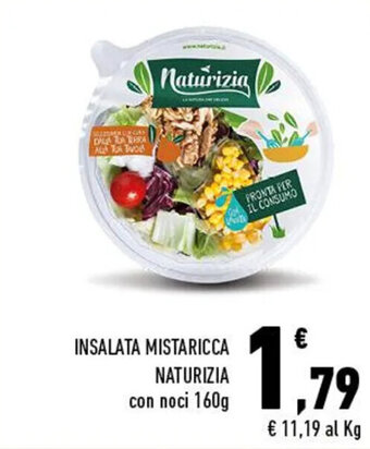 Conad INSALATA MISTARICCA NATURIZIA con noci 160g offerta