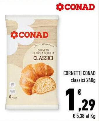CORNETTI CONAD classici 240g