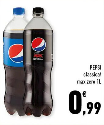 Conad PEPSI classica/ max zero 1L offerta