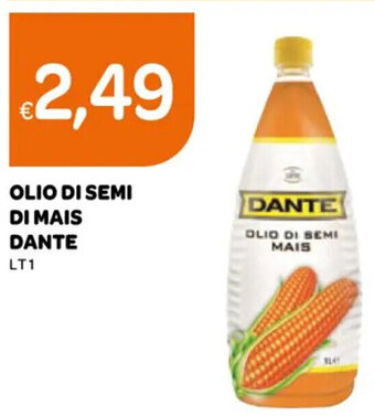Ekom OLIO DI SEMI DI MAIS DANTE LT1 offerta