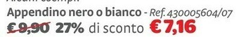 Bricocenter Appendino Nero O Bianco offerta