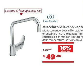 Ideal standard Miscelarote Lavabo Venta
