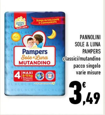 Conad PANNOLINI SOLE & LUNA PAMPERS offerta