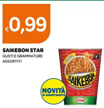 Ekom SAIKEBON STAR GUSTI E GRAMMATURE ASSORTITI offerta