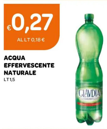 Ekom ACQUA EFFERVESCENTE NATURALE LT 1,5 offerta