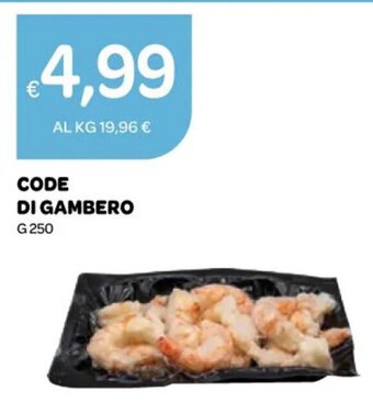 Ekom CODE DI GAMBERO G 250 offerta