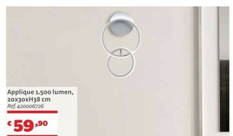 Bricocenter Applique 1.500 Lumen offerta