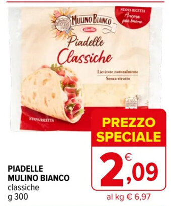 Iperal PIADELLE MULINO BIANCO classiche g 300 offerta
