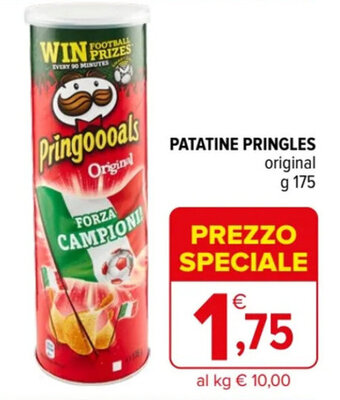 Iperal PATATINE PRINGLES original g 175 offerta