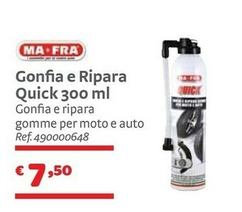 Bricocenter Ma-fra Gonfia E Ripara Quick offerta