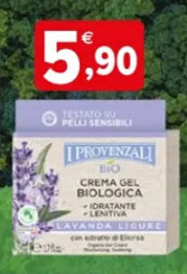 Iperal PROVENZALI BIO CREMA GEL BIOLOGICA IDRATANTE -LENITIVA offerta