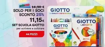 Coop Giotto Turbo Color Multicolore 12pezzo(i) offerta