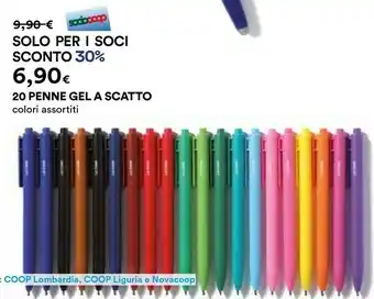 Coop 20 Penne Gel A Scatto offerta