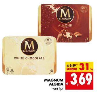 Tigros MAGNUM ALGIDA vari tipi offerta