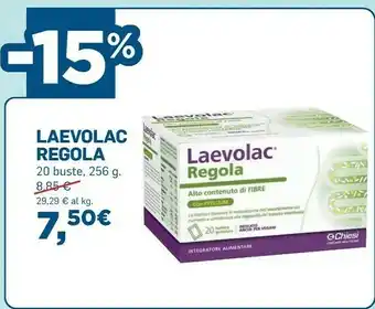 Coop Laevolac Regola 20 Buste offerta