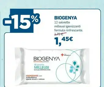 Coop Biogenya 12 Salviette Milleusi Igienizzanti offerta
