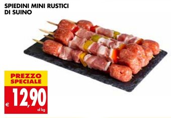 Tigros SPIEDINI MINI RUSTICI DI SUINO offerta