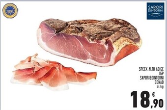 Conad Superstore Conad speck alto adige igp sapori&dintorni offerta