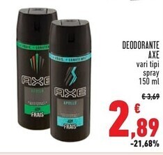 Axe deodorante