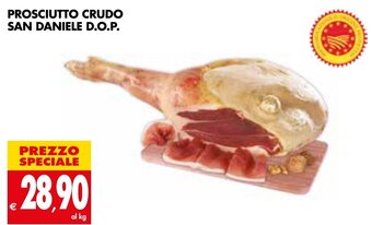 Tigros PROSCIUTTO CRUDO SAN DANIELE D.O.P. offerta