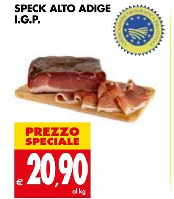Tigros SPECK ALTO ADIGE I.G.P. offerta