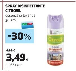 Coop Citrosil spray disinfettante offerta
