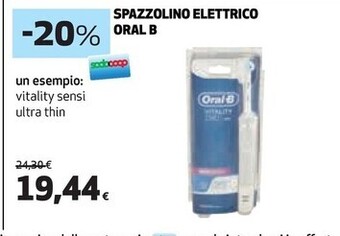 Coop Oral b spazzolino elettrico offerta