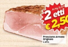 Crai Prosciutto arrosto grigliato offerta