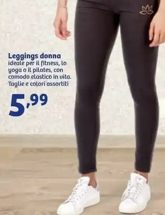In'S Mercato Leggings Donna Ideale Per Il Fitness offerta