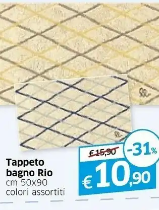 Famila Tappeto Bagno Rio offerta