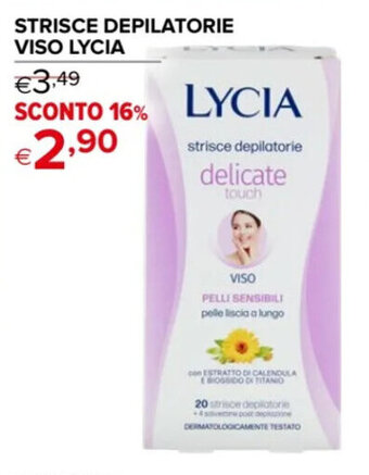 STRISCE DEPILATORIE VISO LYCIA