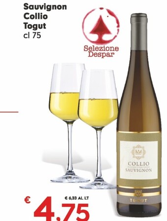 Collio sauvignon togut