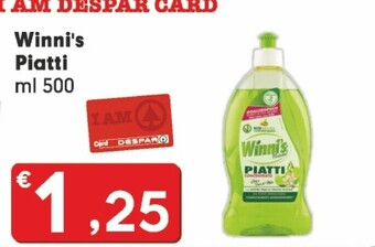 Despar Winni's piatti offerta