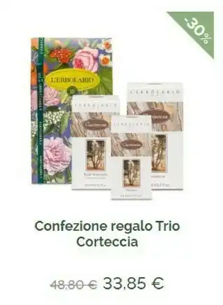 L’Erbolario Confezione Regalo Trio Corteccia