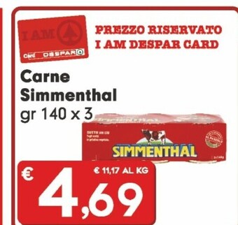 Despar Simmenthal carne offerta