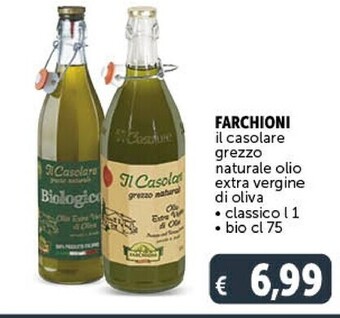 Gourmet Déco Farchioni il casolare grezzo naturale olio extra vergine di oliva classico offerta