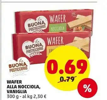 PENNY La Buona Pasticceria - Wafers Cacao 300 G(ml) offerta