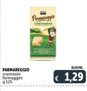 Parmareggio cremosini formaggini