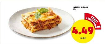 PENNY Lasagne Al Ragu offerta