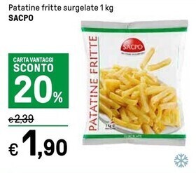 Iper La Grande Sacpo patatine fritte surgelate offerta