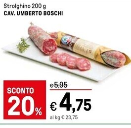 Iper La Grande Cavalier umberto boschi strolghino offerta