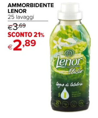 Iperal AMMORBIDENTE LENOR 25 lavaggi offerta