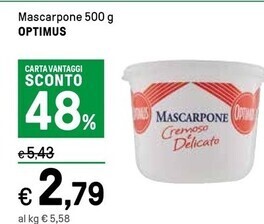 Optimus mascarpone