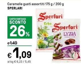 Iper La Grande Sperlari caramelle offerta