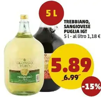 PENNY Trebbiano Sangiovese Puglia Igt offerta